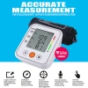 Cross-border exclusive arm blood pressure monitor, large screen rechargeable home electronic blood pressure monitor, English broadcast blood pressure monitor details Picture
